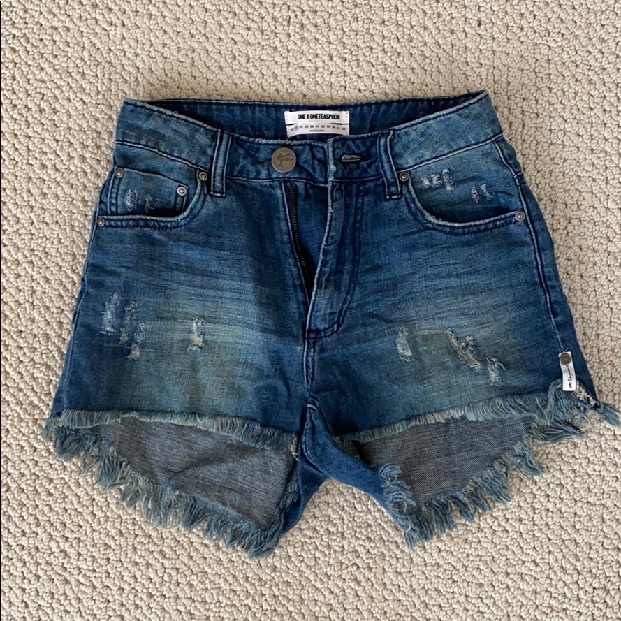 One Teaspoon High Waist Shorts